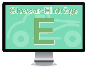 Glossar-Einträge mit E