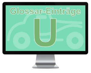 Glossar-Einträge mit U